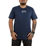 Camiseta Oakley Bark New Tee Navy Blue - Masculina AZUL