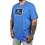 Camiseta Rip Curl Icon Trash Blue Marle - Masculina AZUL