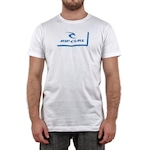 Camiseta Rip Curl Icon - Masculina BRANCO