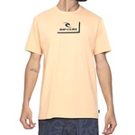 Camiseta Rip Curl Icon - Masculina LARANJA CLARO