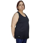 Camiseta Regata Kanxa Ice Plus Size - Feminina PRETO