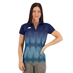 Camisa Polo Kappa Eloise - Feminina AZUL ESCURO