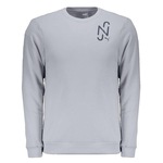 Blusão de Moletom Puma Neymar Jr Crew - Masculino CINZA