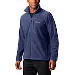 Jaqueta Fleece Columbia Fast Trek II Masculina - AZUL ESCURO