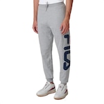 Calça de Moletom Fila Letter - Masculina CINZA