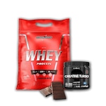 Kit Integralmédica com Creatina Turbo - 150g + Nutri Whey - 900g Chocolate