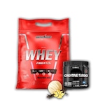 Kit Integralmédica com Creatina Turbo - 150g + Nutri Whey - 900g Baunilha