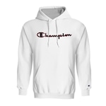 Blusão de Moletom com Capuz Champion Canguru Knockout C Print - Masculino BRANCO