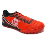 Chuteira Society Flamengo Oxn Dynamic 2 - Adulto VERMELHO