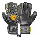 Luvas de Goleiro Futebol Campo Poker Versatile Profissional PRETO