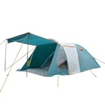 Barraca de Camping 8/9 pessoas com coluna D''''água 2500mm Nautika Indy GT CINZA/VERDE ESC