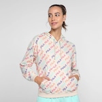 Blusão de Moletom com Capuz Fila Colors Fun - Feminino BRANCO