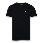 Camiseta New Era Bordada Básica Essentials Tri - Masculino PRETO