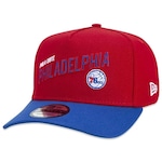 Boné New Era 9Forty A-Frame NBA Philadelphia 76Ers Vermelho Nao Se Aplica