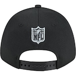 Boné Aba Curva New Era 9Forty Stretch Snap Las Vegas Raiders Nfl Training 23 - Snapback - Adulto PRETO