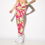 Calça Legging Honey Be Estampada Camuflado Candy Color - Feminina ROXO