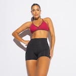 Top Fitness Honey Be Alcinha Vinho Texturizado - Feminino VERMELHO