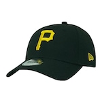 Boné New Era 9Forty Pittsburgh Pirates Aba Curva '''' Snapback PRETO