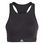 Top Fitness adidas Médio Suporte Running com Bojo Removível - Feminino PRETO