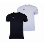 Kit Camisetas Penalty X - 2 Unidades - Masculina PRETO/BRANCO