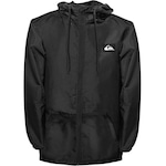 Jaqueta com Capuz Quiksilver WindBreaker Solid Impermeavel - Masculina PRETO