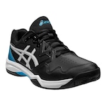 Tênis Asics Gel-Dedicate 7 Clay - Masculino PRETO/BRANCO