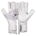 Luvas de Goleiro Poker Champion 8 Extended - Adulto BRANCO