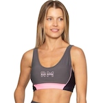 Top Fitness com Bojo Run More Neon Lights - Feminino CHUMBO