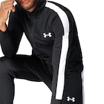 Agasalho Under Armour Knit Track Suit - Masculino PRETO/BRANCO