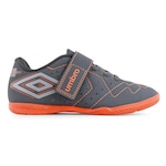 Chuteira Futsal Umbro Neo Striker - Infantil GRAFITE/PRETO/LARANJ