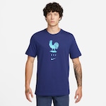 Camiseta França Escudo Nike - Masculina AZUL