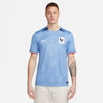 Camisa França I 2023/24 Nike Torcedor Pro - Masculina AZUL