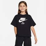 Camisa Estados Unidos Nike Futura - Infantil PRETO