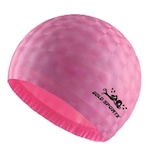 Touca de Natação Gold Sports 3D - Adulto ROSA