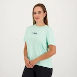 Camiseta Fila Letter Fit - Feminina VERDE