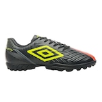 Chuteira Society Umbro Fitty IV - Adulto Coral