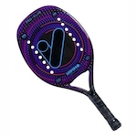 Raquete de Beach Tennis Vammo Pro Club Full Carbono 3k ROXO