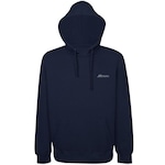 Jaqueta De Moletom Com Capuz Mizuno Soft Ii Mzn - Masculino AZUL ESC/CINZA