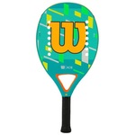 Raquete de Beach Tennis Wilson Modelo Ace Fiber Glass VERDE