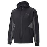 Jaqueta Puma Treino Fit Woven - Masculina PRETO/CINZA