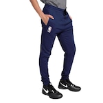 Calça de Moletom NBA Jogger - Masculina AZUL ESCURO