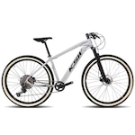 Bicicleta KSWaro 29 12 velocidades Câmbio Shimano Freio a Disco - Adulto BRANCO/PRETO