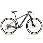 Bicicleta KSWaro 29 12 velocidades Câmbio Shimano Freio a Disco - Adulto CINZA/PRETO