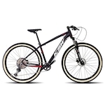 Bicicleta KSW Aro 29 12 velocidades Câmbio Shimano Freio a Disco - Adulto PRETO/VERMELHO