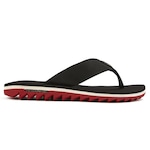 Chinelo Kenner Kivah Line U2 - Masculino PRETO/VERMELHO