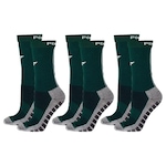 Kit Meiões Penalty Grip - 39 a 43 - 3 Pares - Masculina VERDE