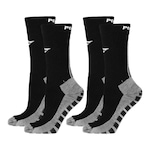 Kit Meiões Penalty Grip - 39 a 43 - 2 Pares - Masculina PRETO