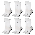 Kit Meiões Penalty Grip - 39 a 43 - 6 Pares - Masculina BRANCO