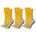 Kit Meiões Penalty Grip - 39 a 43 - 3 Pares - Masculina AMARELO