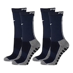 Kit Meiões Penalty Grip - 39 a 43 - 2 Pares - Masculina AZUL ESCURO